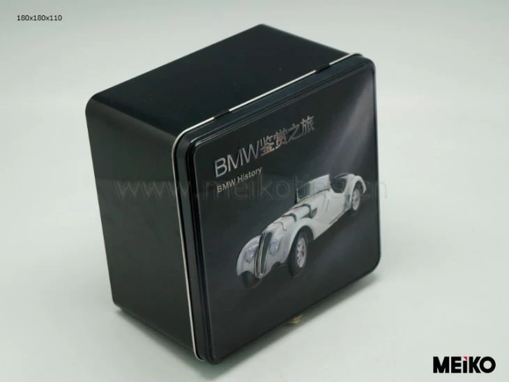 Metal Tin Square Box