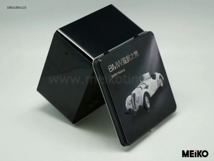 Metal Tin Square Box