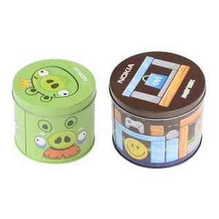 Väike kingitus ümmargune tina kast